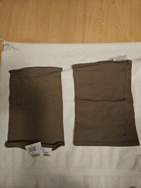 Neck Gaiter Lot Of 2 Coyote Brown NSN 8440-01-387-8509 NWT USA lot 1